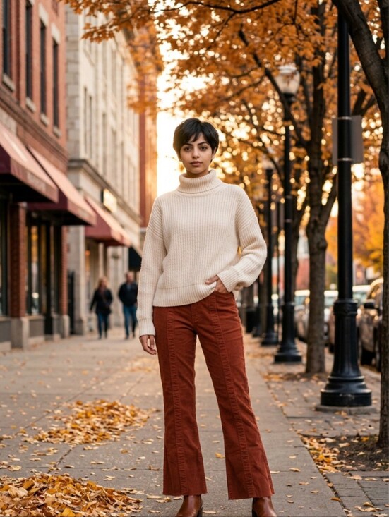 Ag Adriano Goldschmied Denim - AG The Quinne High Rise Paneled Cropped Flair Jeans Size 27 Rich Crimson Raw Hem
